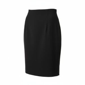 Giorgio Sant'Angelo Wool Skirt –‎ Black, Zip Closure, Size 10